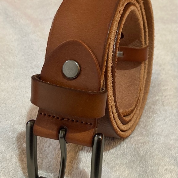 Full Grain Leather Belt Men’s Size 40 - Picture 1 of 4